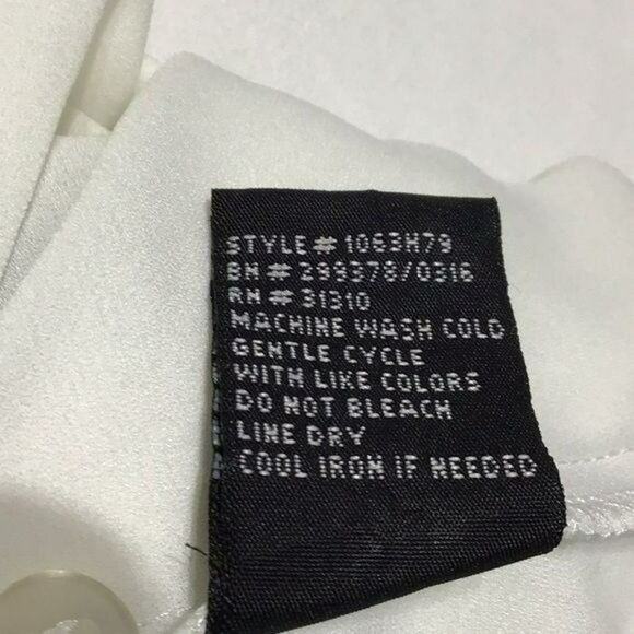 BCX Women's V-Neck Sleeveless Striped Scarf Top - Picture 9 of 9